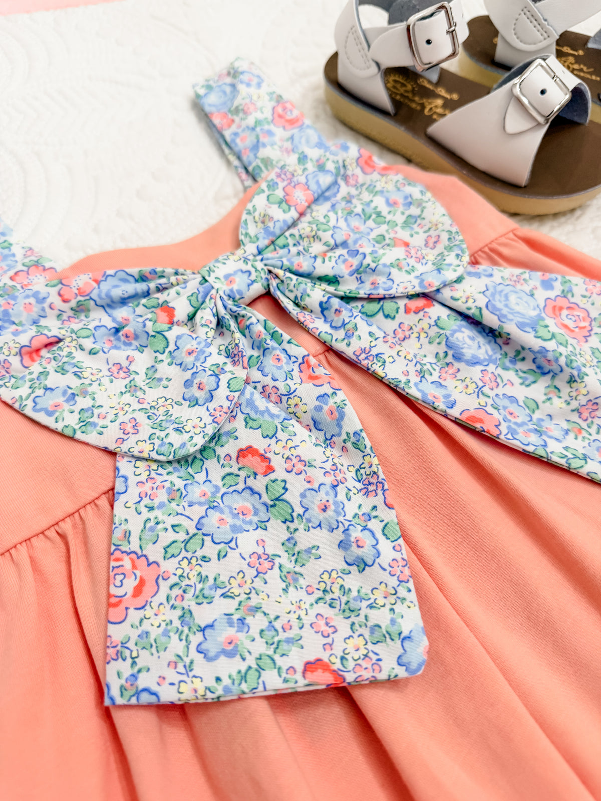 Banana Split Garden Delight Bow Dress