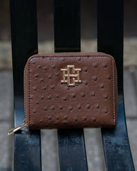 Caroline Hill Blakely Wallet Chocolate EO