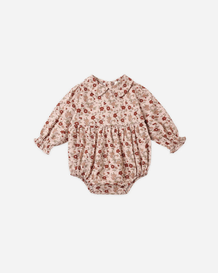 Rylee +Cru Cora Romper Pink Floral