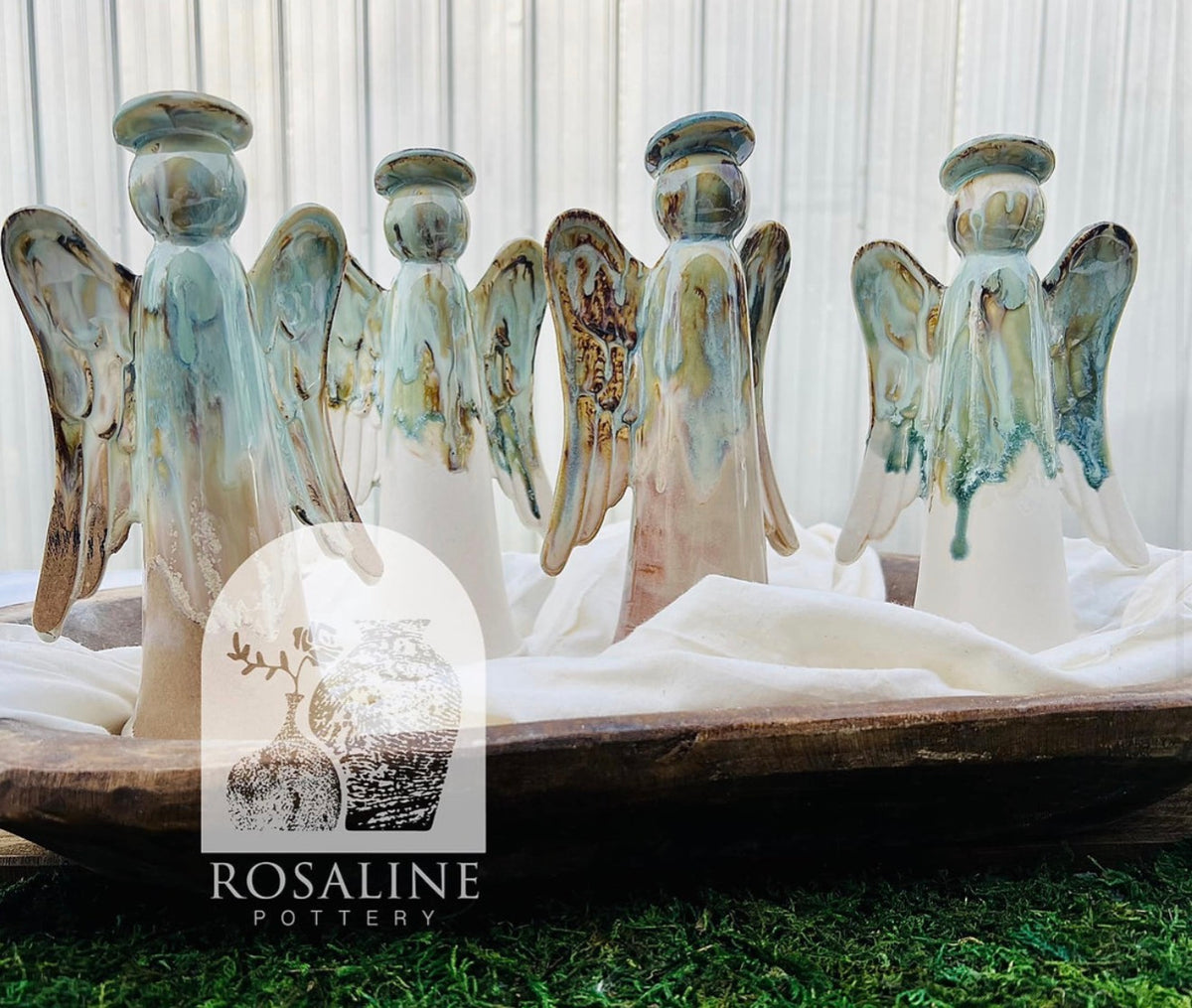Rosaline Pottery The Angel Color Sea Salt