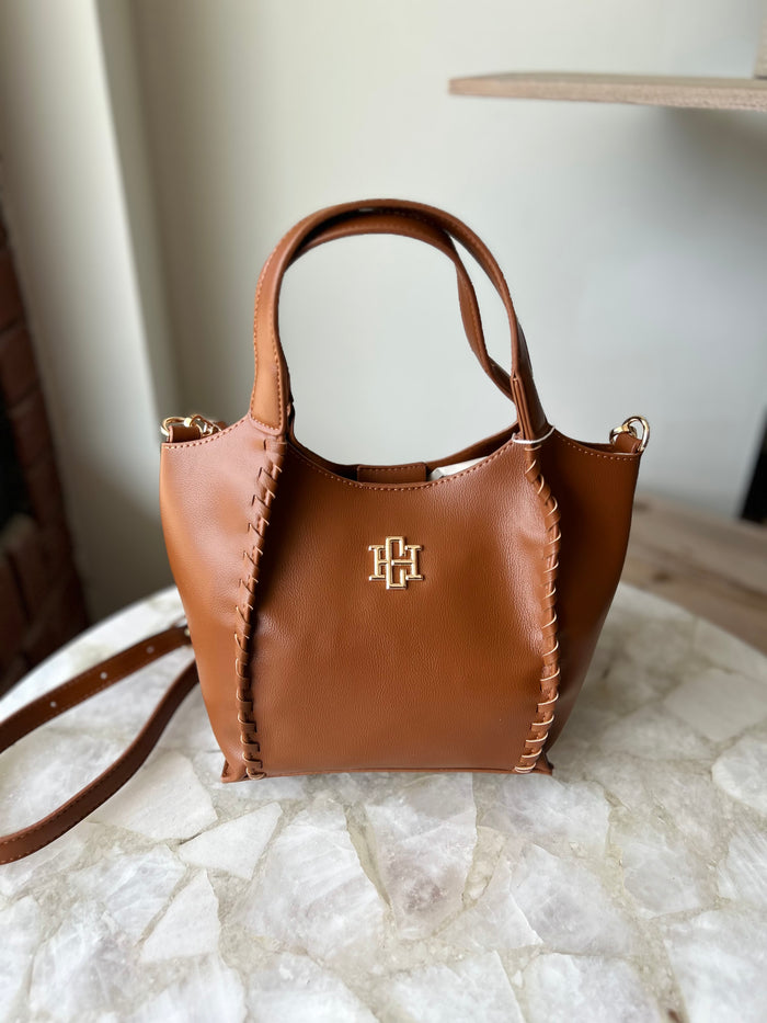 Caroline Hill Allison Tote - Saddle