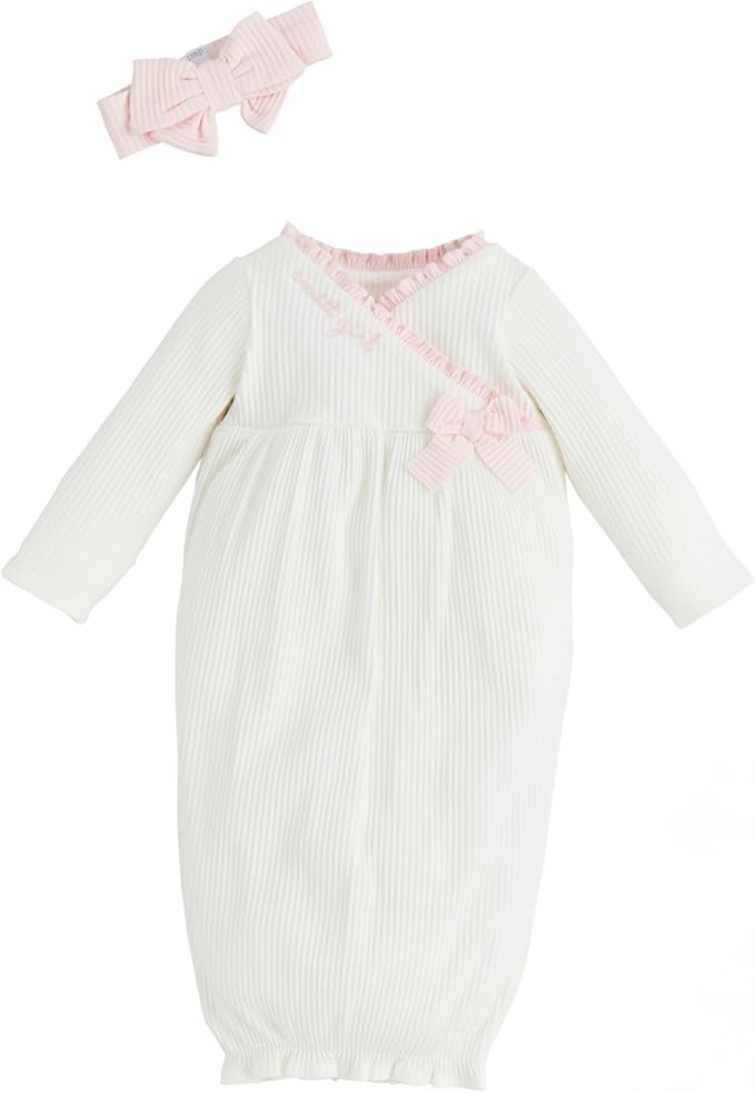 MUD PIE BOW PRINT GOWN
