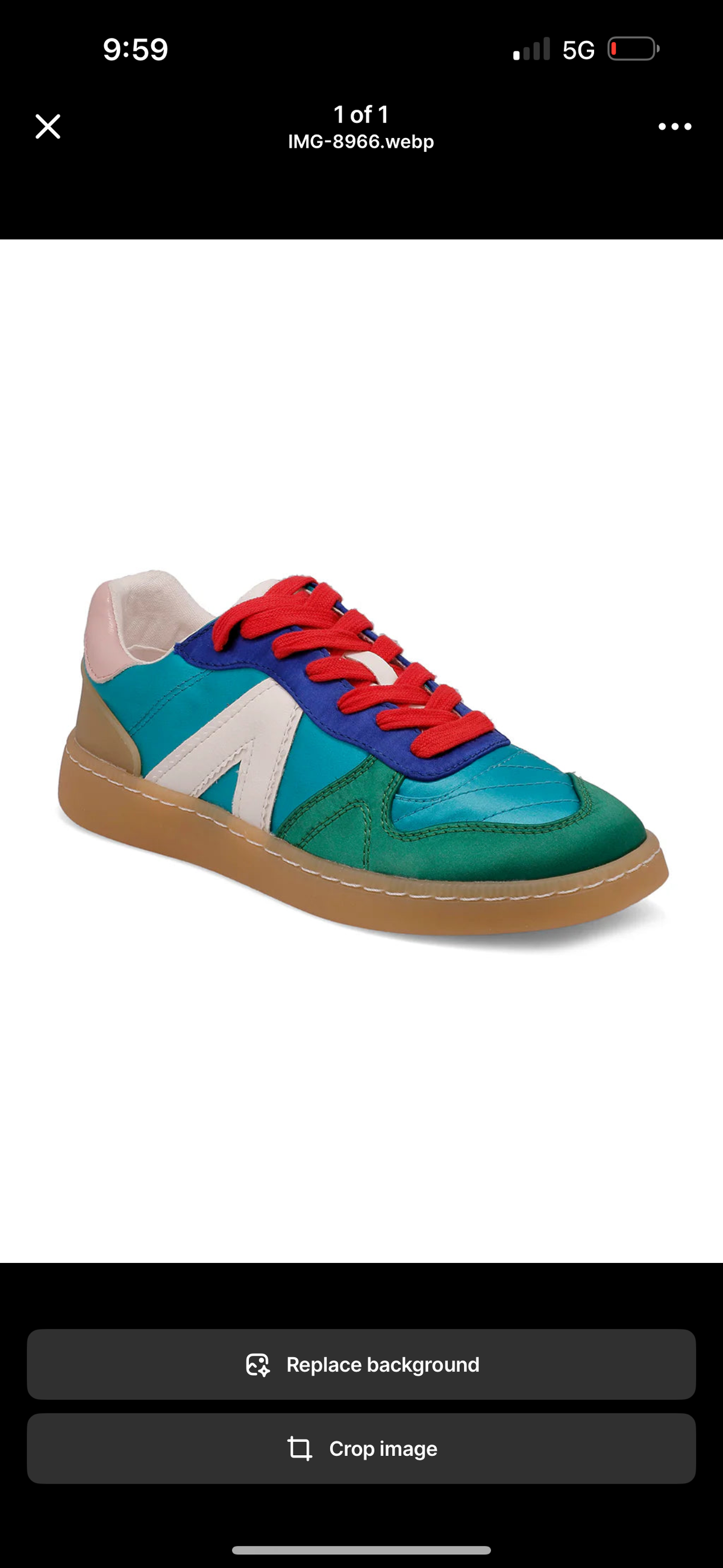 Mia Vesta Sneakers Turquoise Multi