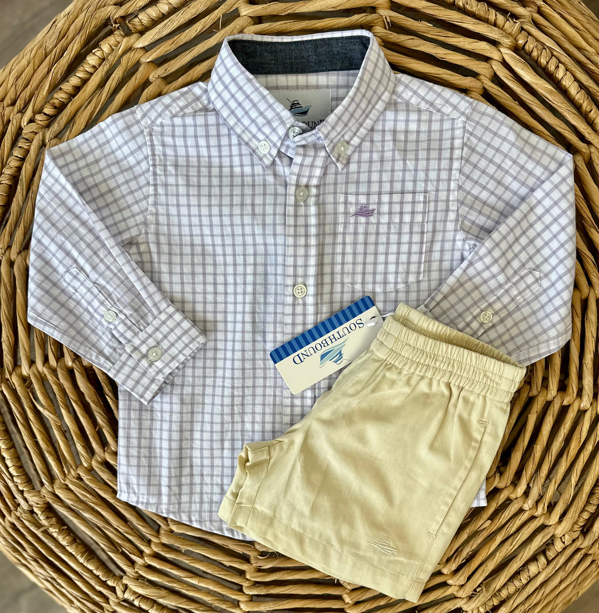 Southbound Long Sleeve Dress Shirt LAVENDER