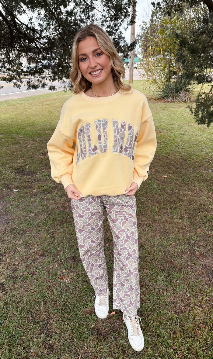 LULU MAC PACM- LIGHT CAMO PANT