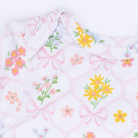 Spring Blooms Bow Trellis - Knotted Gown