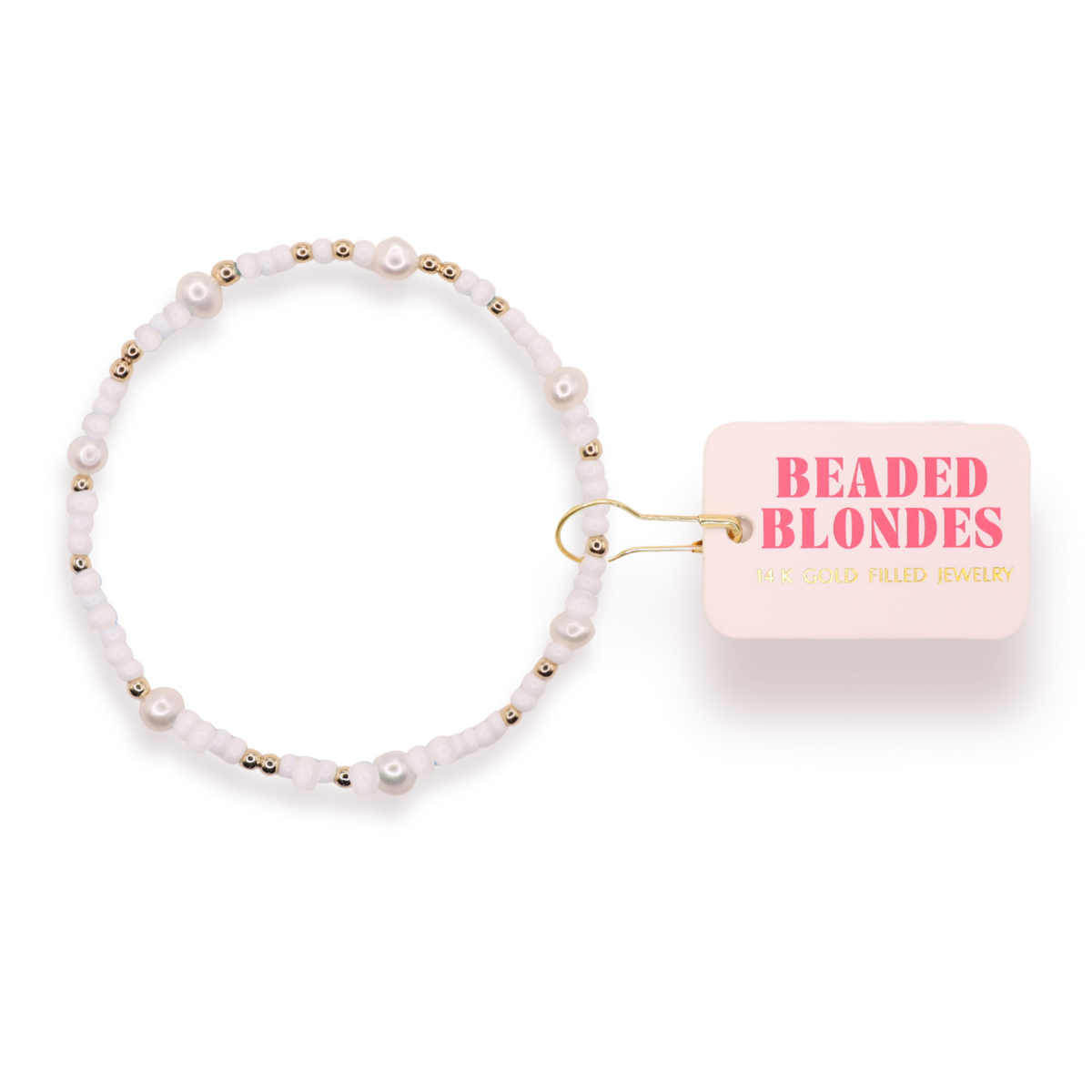 White Pearl Sprinkle Bracelet