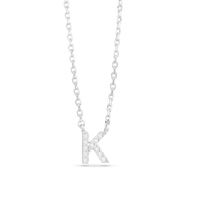 Amanda Blu CZ Initial Necklaces | 18 Letters