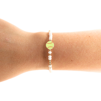 Softball Bracelet on Color