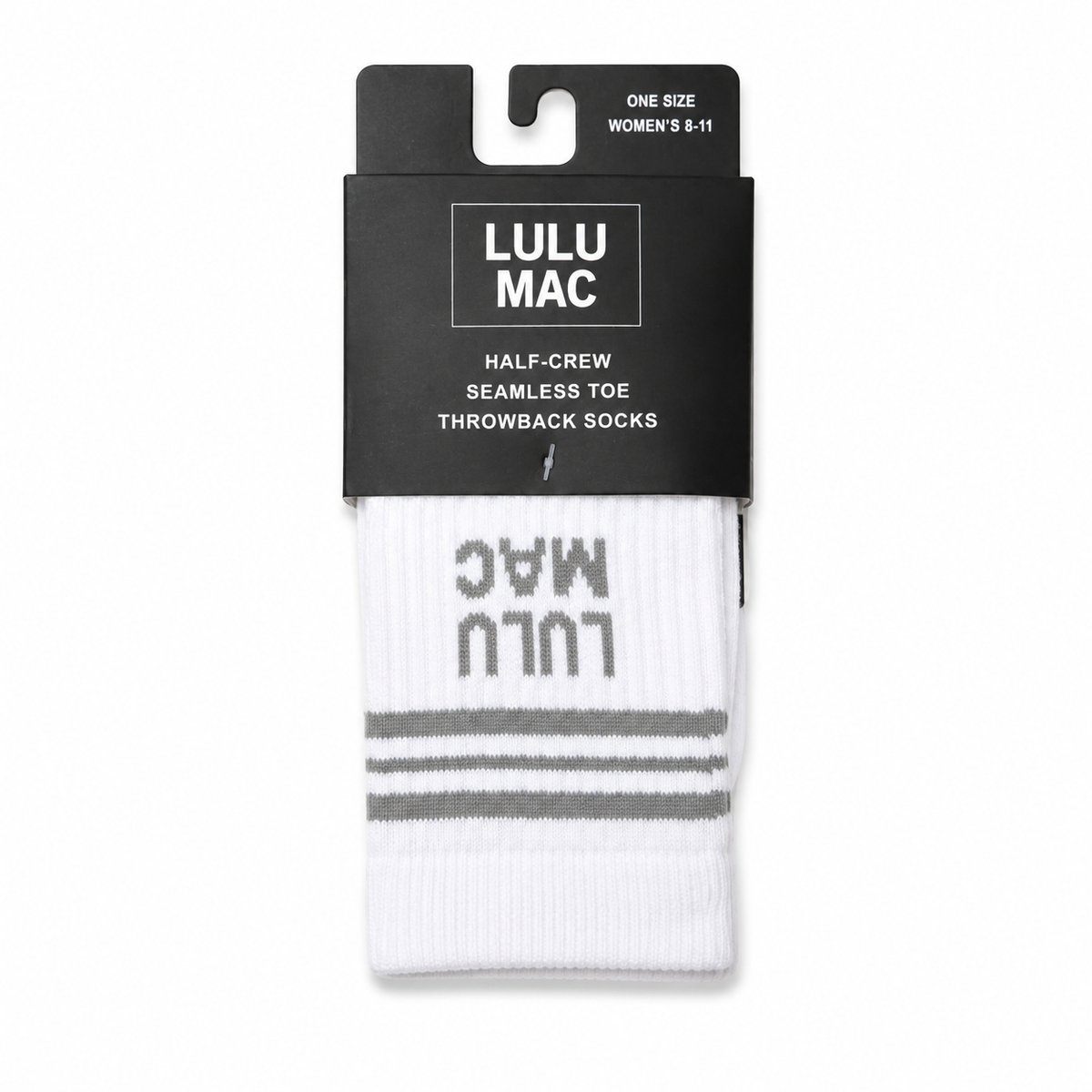 Lulu Mac Socks Single Pair - GREY