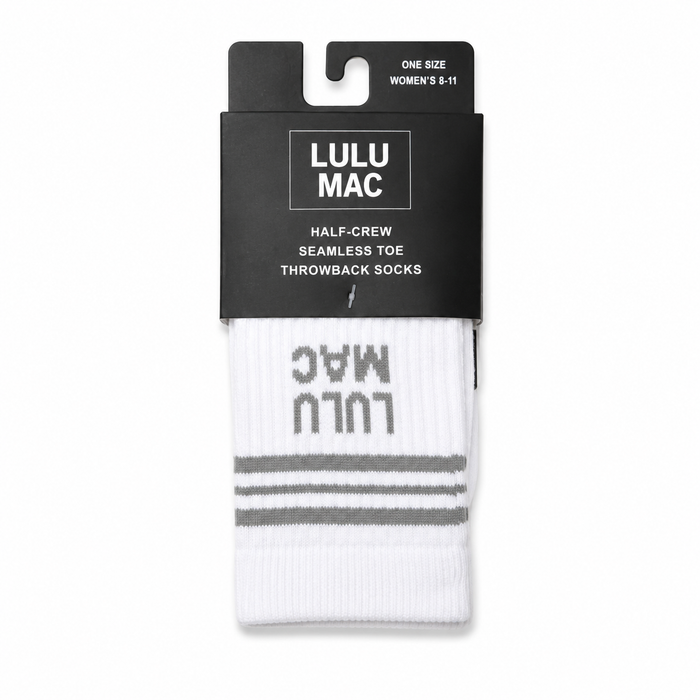 Lulu Mac Socks Single Pair - GREY