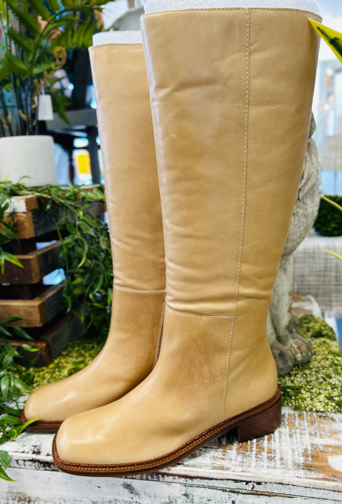 MATISSE FRANKLIN KNEE-HIGH BOOT- NATURAL