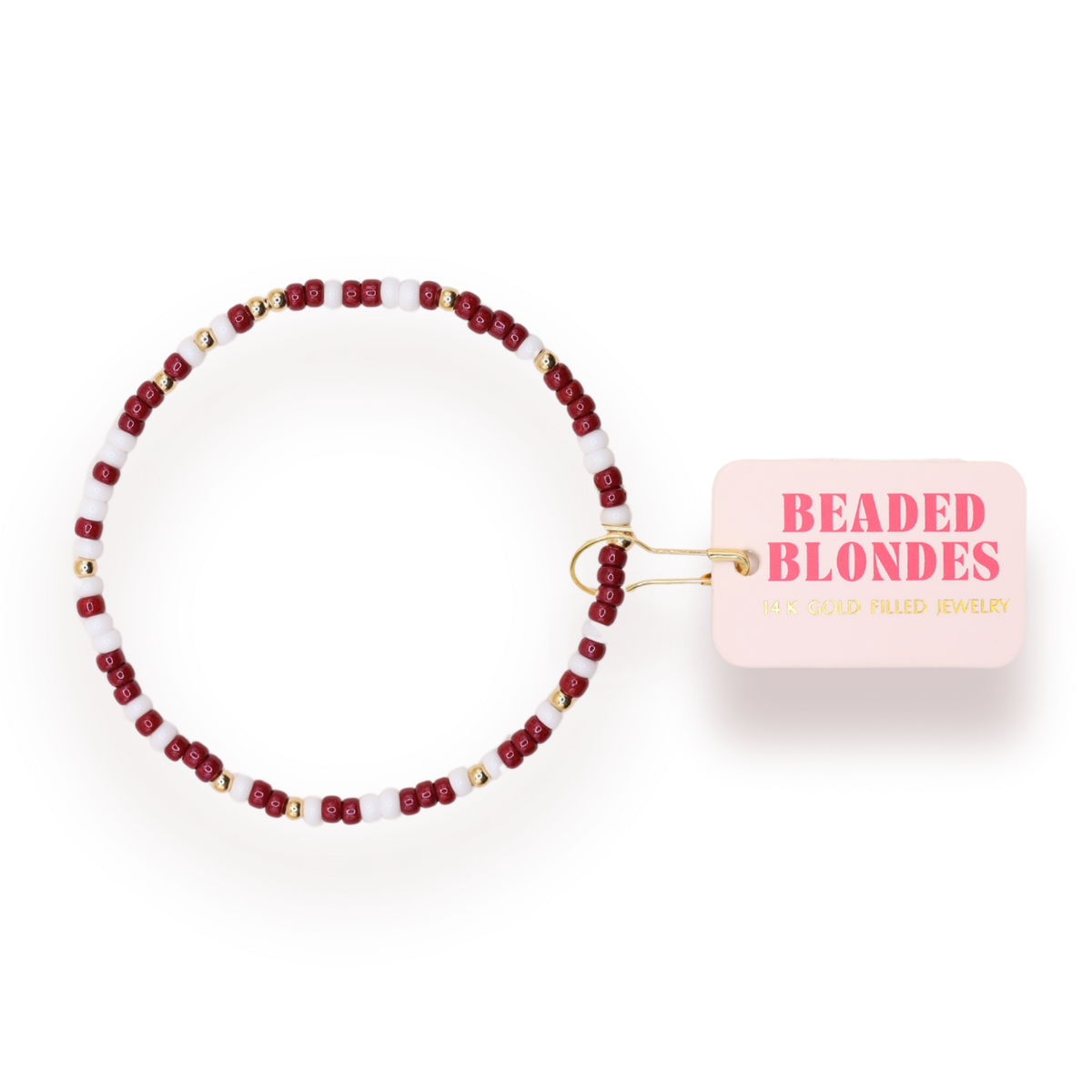Maroon and White Sprinkle