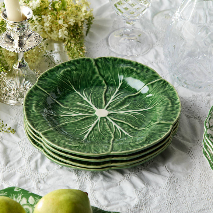 Le Jardin Cabbage 3-D Salad Plate 9in