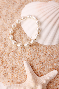 Saylor Pearl Bracelet in Gold