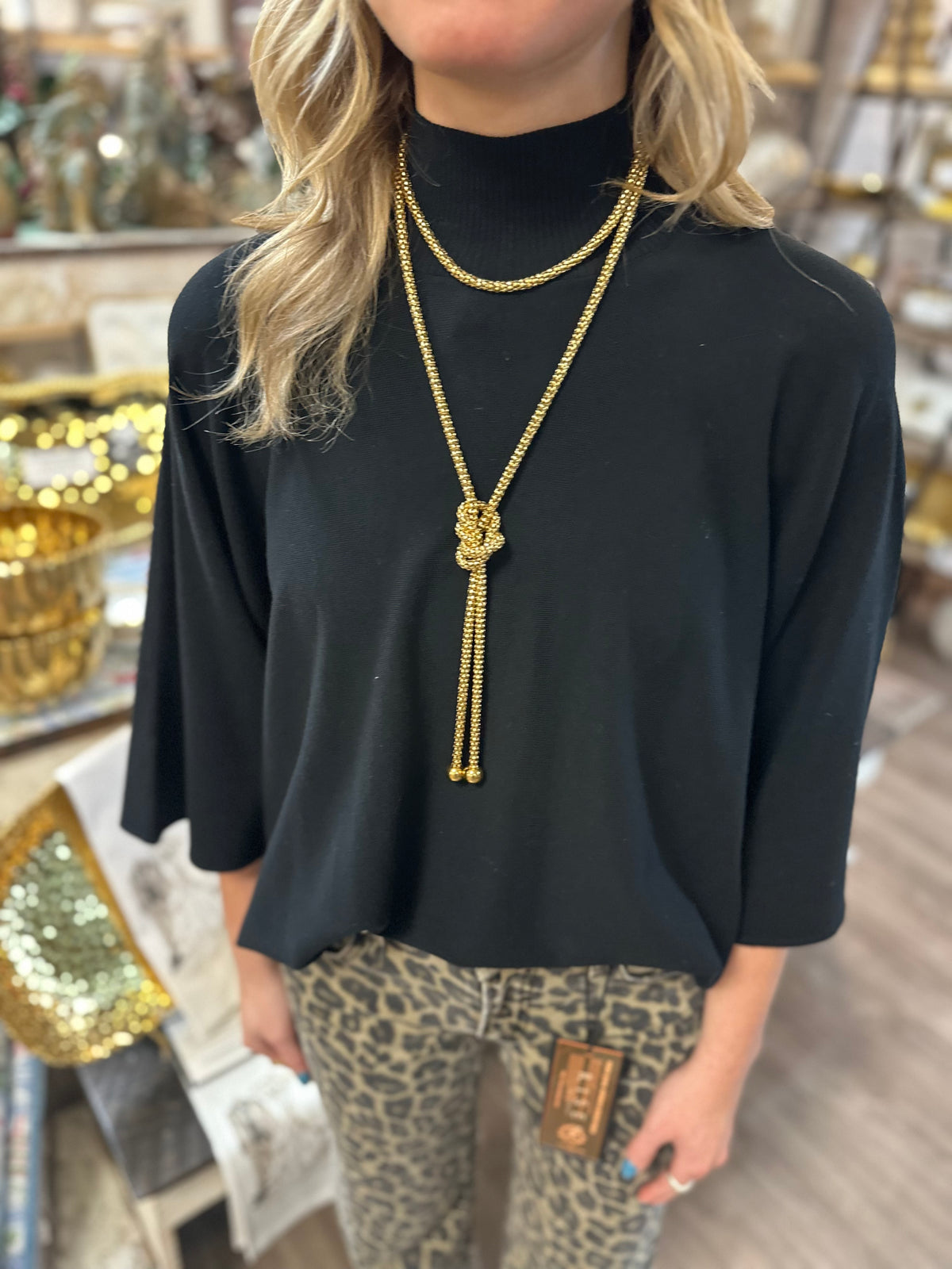 Mock Neck Sweater
