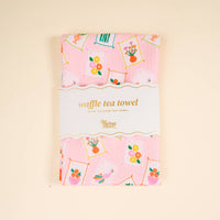 Waffle Tea Towel–It's Mahj Time