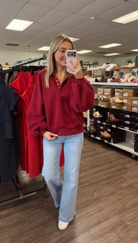 Piper Snap Button Collared Sweater