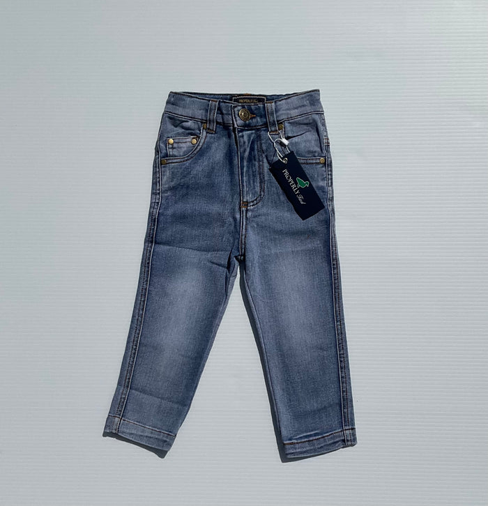 PROPERLY TIED BOYS LOWCOUNTRY JEAN LIGHT WASH