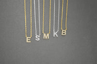 Amanda Blu CZ Initial Necklaces | 18 Letters