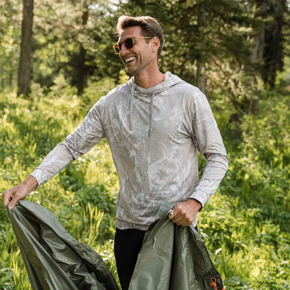 Burlebo-PERFORMANCE HOODIE-DRIFTER CAMO