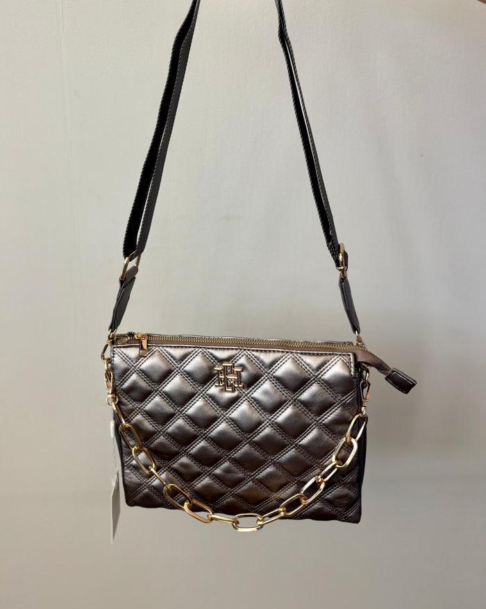 Caroline Hill Ariana Crossbody Black Pearl