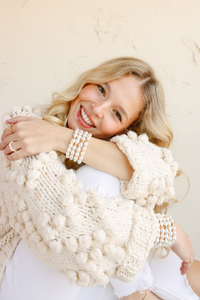 Bella Pearl Bracelet in Gold