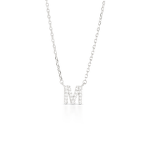 Amanda Blu CZ Initial Necklaces | 18 Letters