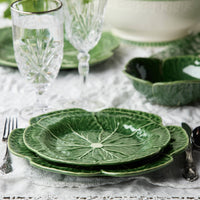 Le Jardin Cabbage 3-D Dinner Plate 11in
