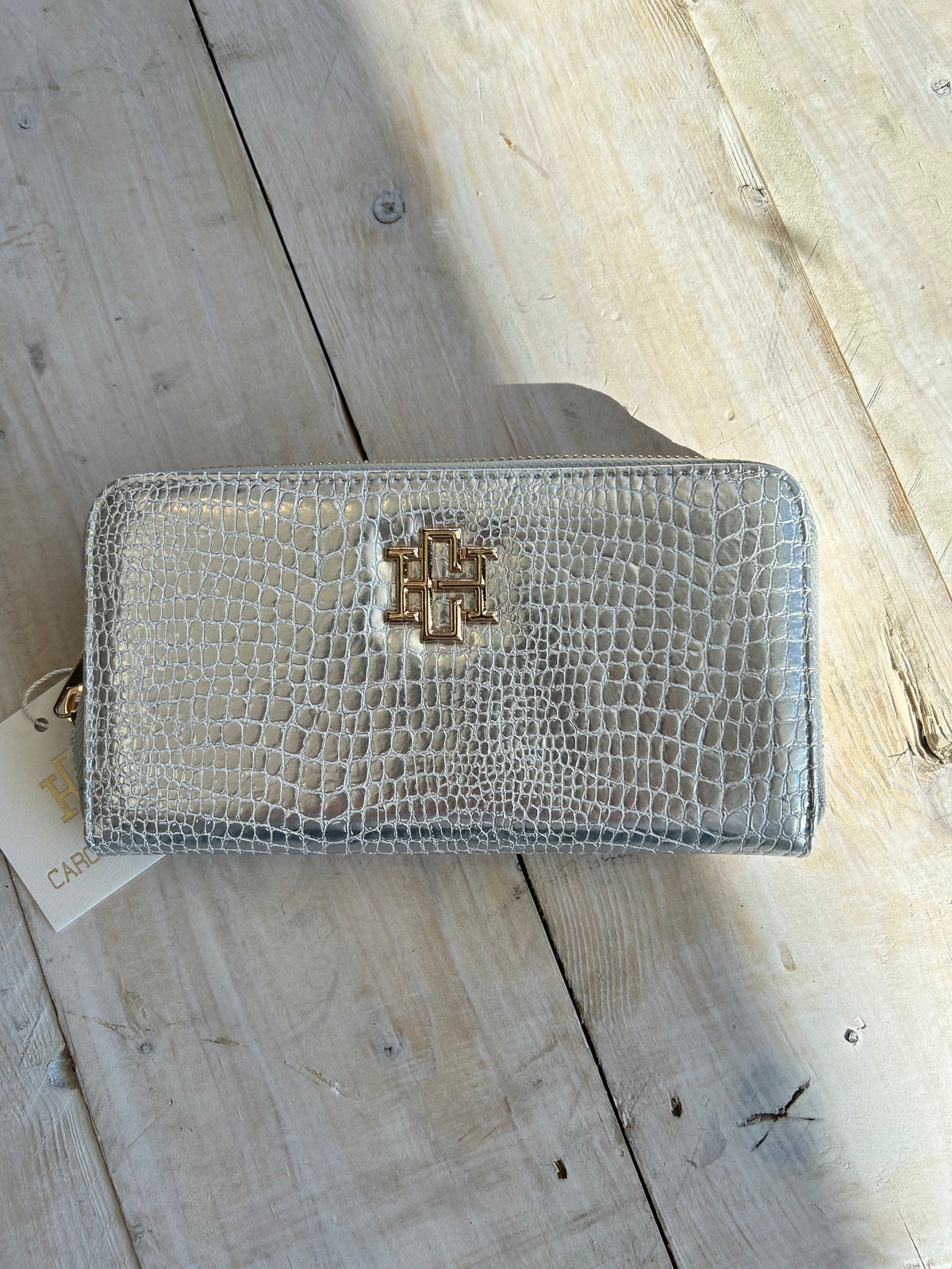 Caroline Hill Penelope Wallet Silver EC
