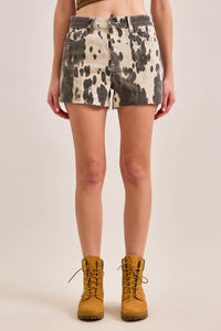 COW PRINT SHORT