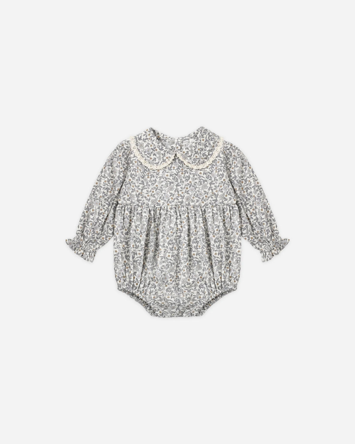 Rylee + Cru Cora Romper Slate Floral
