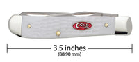Case Knives - SparXX™ Standard Jig White Synthetic Mini Trapper