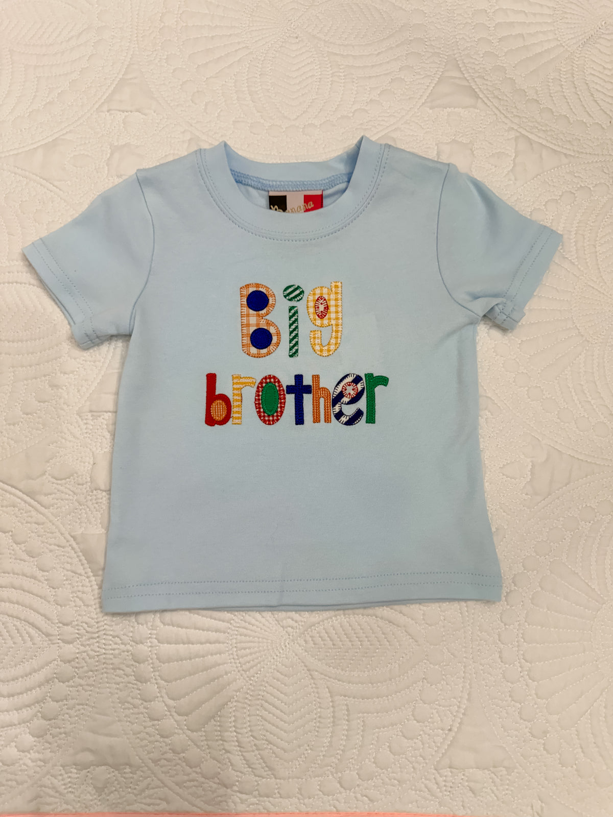 Banana Split Big Brother Applique T-shirt