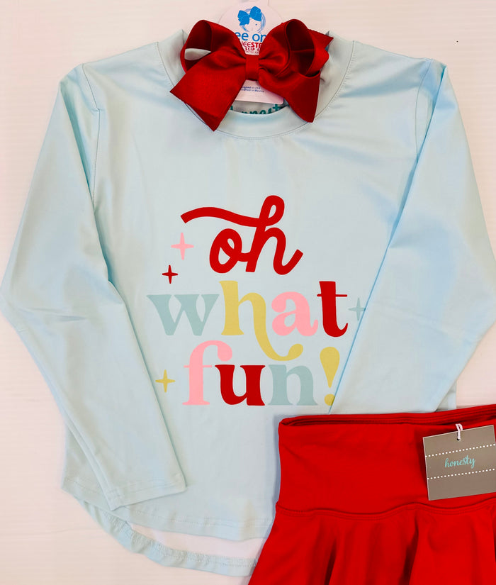 Honesty Oh What Fun Tee