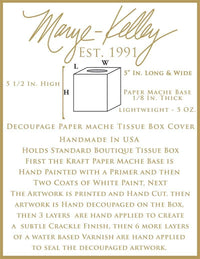 Lemonade Stand by Laura Park Tissue Box Cover