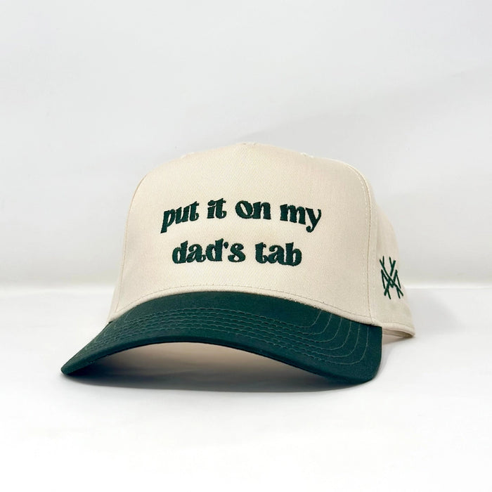 Mhc Put It On My Dad's Tab - Green/Cream