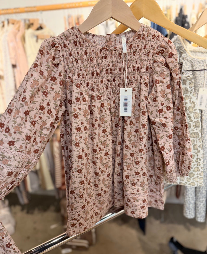 Rylee +Cru Selene Dress Pink Floral