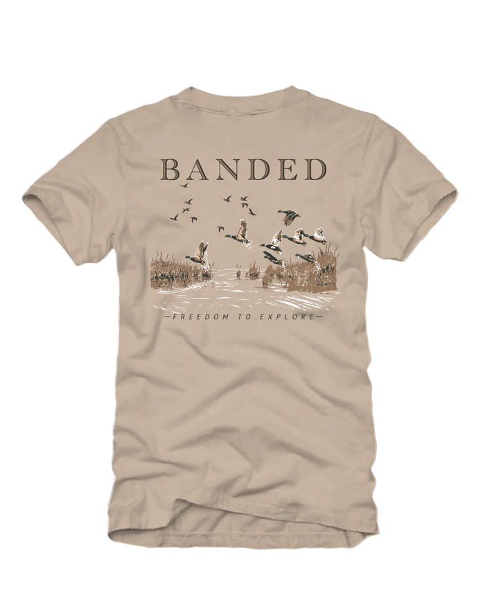 Banded Flying Mallards Shortsleeve