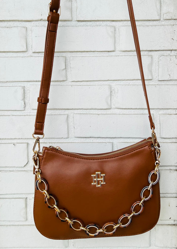 Caroline Hill Charlee Crossbody - Saddle
