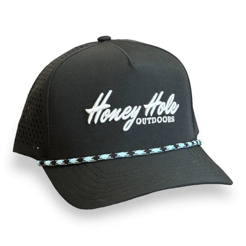 Honey Hole - PERFORMANCE ROPE HAT - HERITAGE - BLACK