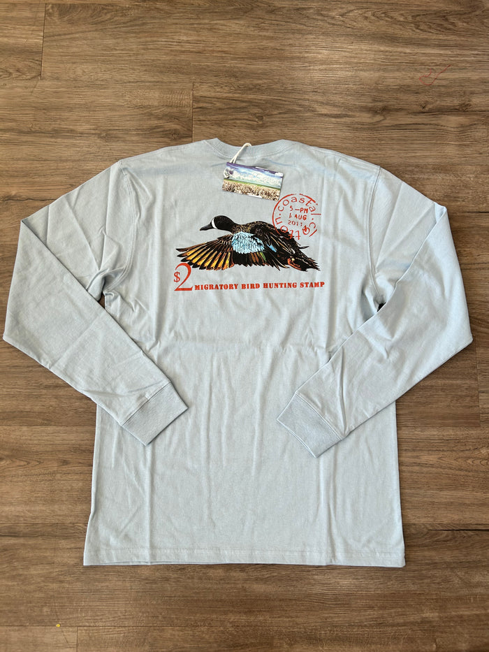 Coastal Cotton-long sleeve duck stamp