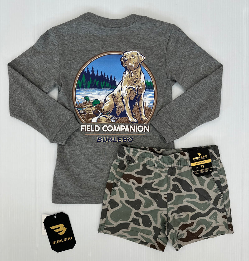 Burlebo - Youth LS T-shirt - FIELD COMPANION