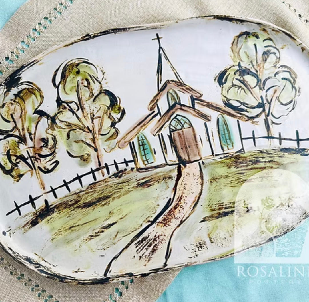 Rosaline Pottery It Is Well