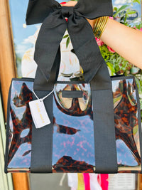 Case-Mate Tortoiseshell Bow Jelly Tote Bag