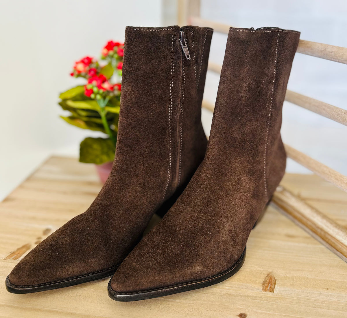 MATISSE CATY ANKLE BOOT-CHOCO