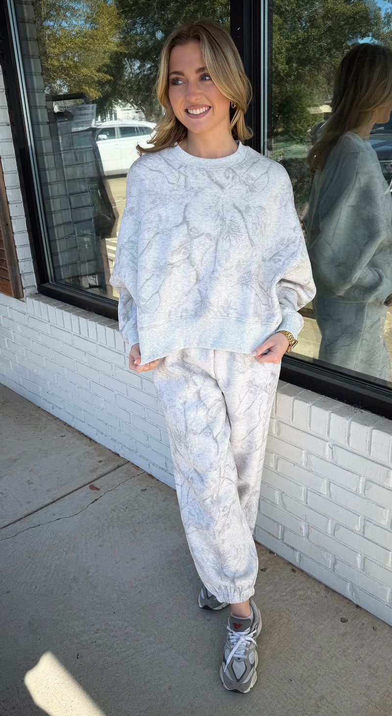 Camouflage Print SweatSuit