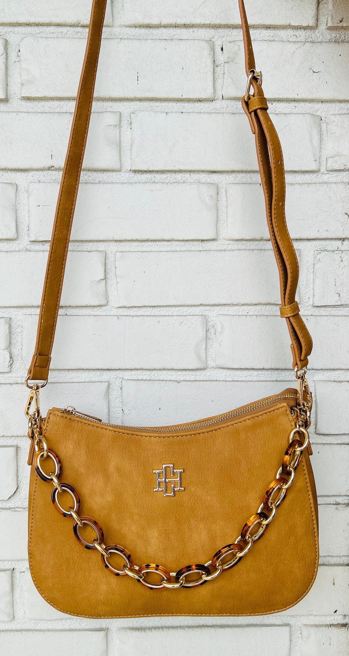 Caroline Hill Charlee Crossbody - Mustard S