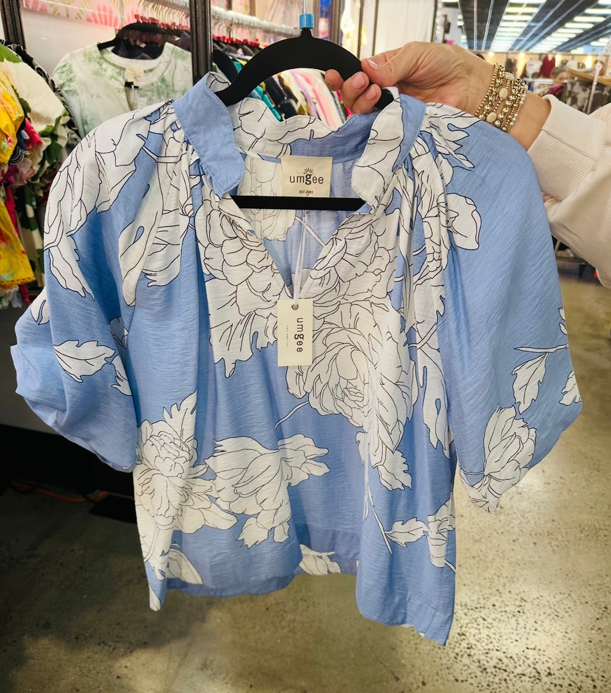 Floral Print Blouse