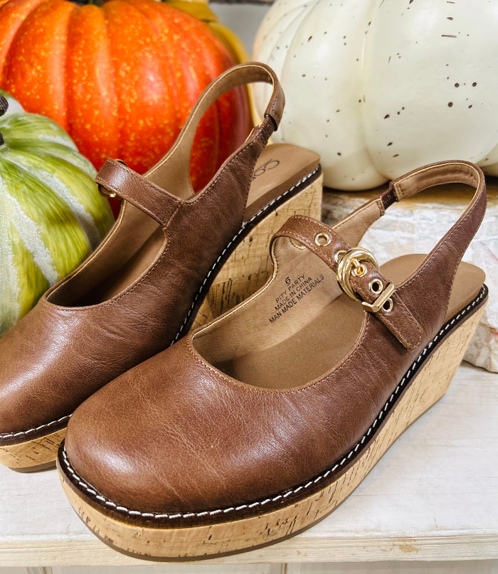 Corkys Pity Party Wedge - Cognac